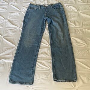 Levi's Classic Blue Women's Straight Jeans